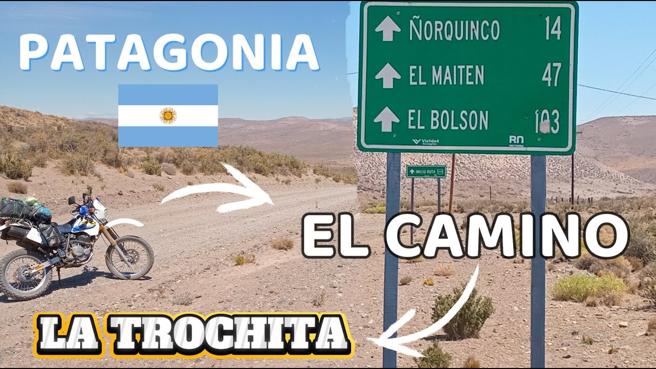 ÑORQUINCO - EL MAITEN - LA TROCHITA |ET#2 - CAP#3| PATAGONIA EN MOTO SUZUKI DR 350| #patagonia