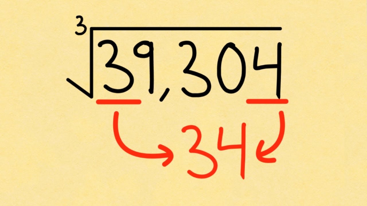 🧠Cómo CALCULAR una RAÍZ CÚBICA de forma MENTAL (Súper fácil) | TRUCOS para el examen de admisión