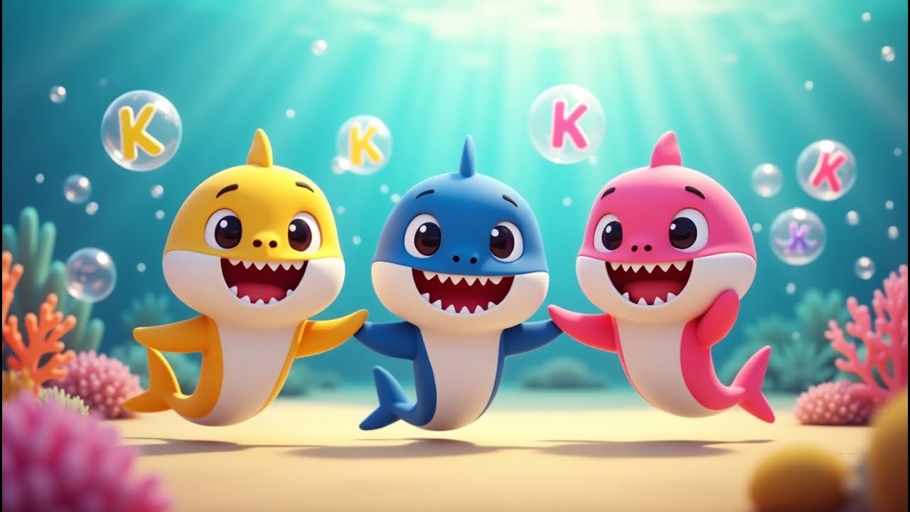 Letter K Song – Baby Shark Learns K! | Fun Alphabet Song for Kids