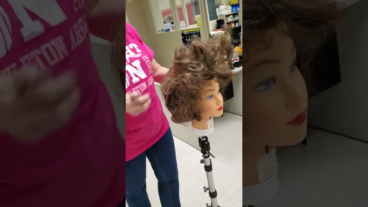 Roller set comb out