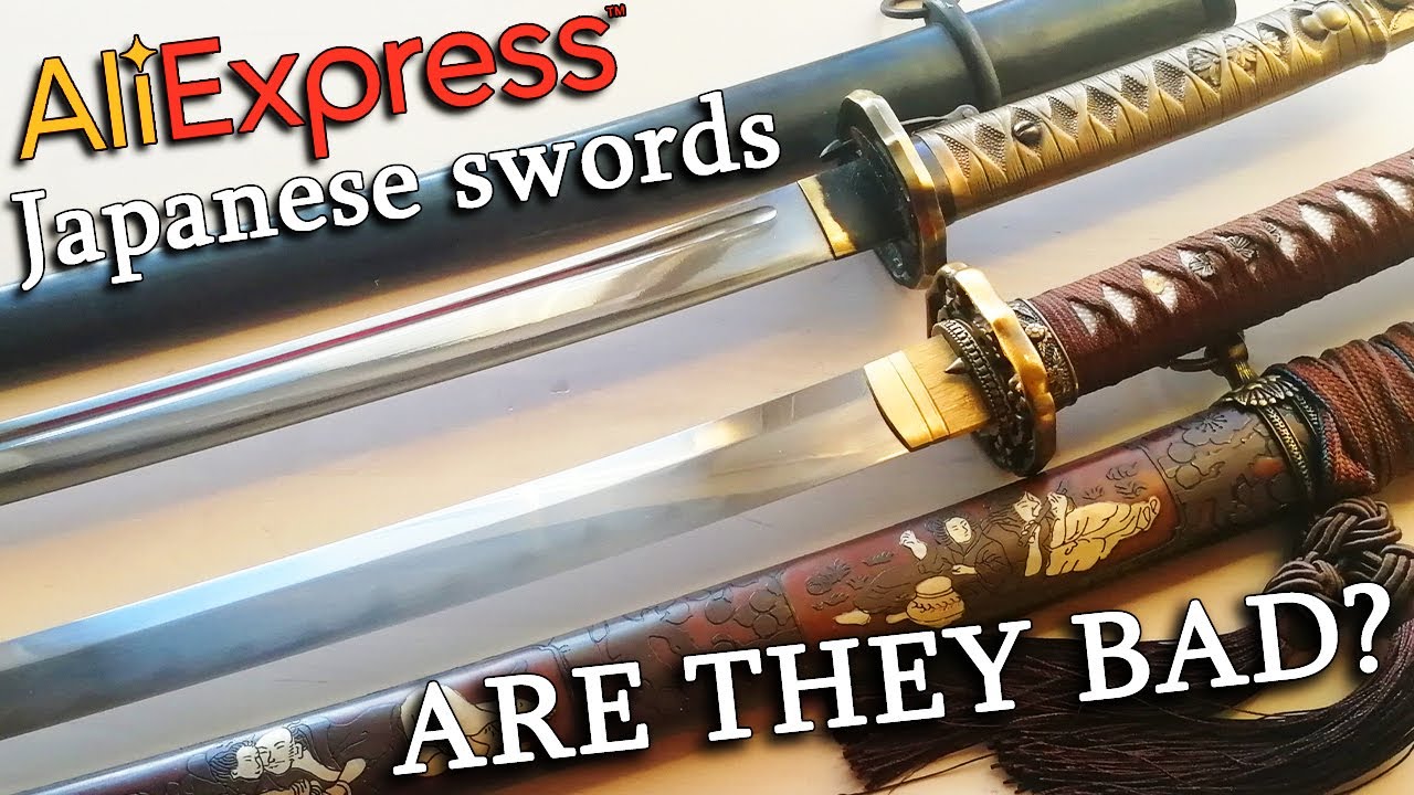 Military Katanas from China - Shin Gunto Type 95 & Type 98 (review and test) [4K]