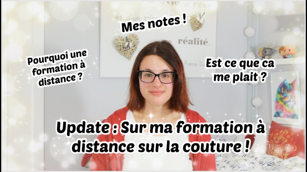 Update : sur ma formation à distance sur la couture !