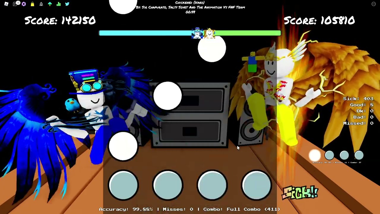 I 1v1'd @brookieatethatcookie In Chickened (Funky Friday)