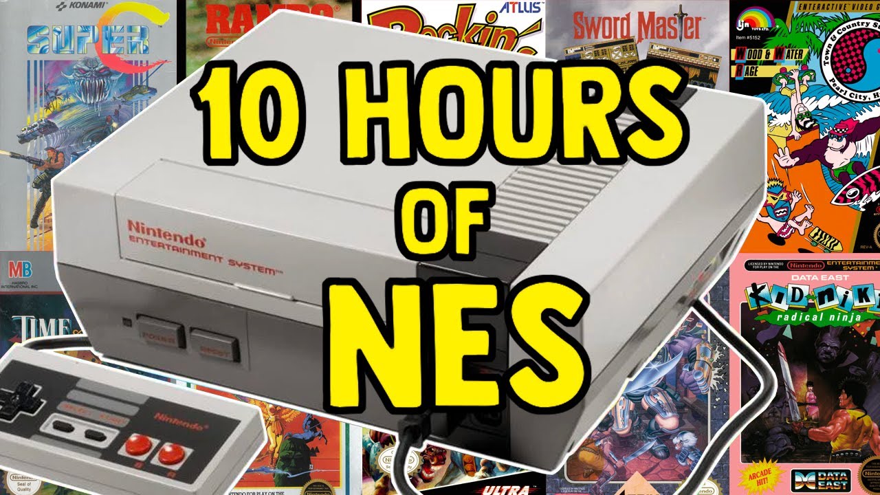 NES Mega Compilation - Nearly 10 HOURS of NES Games with Mike Matei