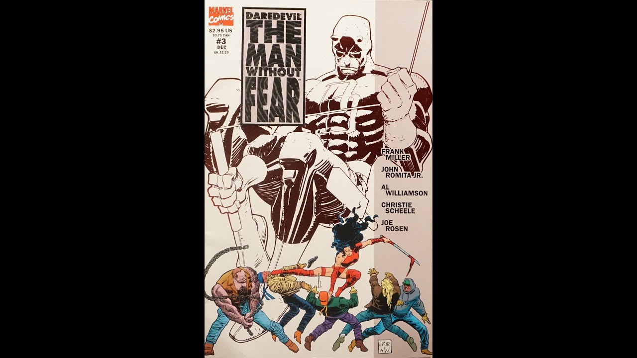 DAREDEVIL THE MAN WITHOUT FEAR VOL.1 #3  - COMIC BOOK FLIP THROUGH