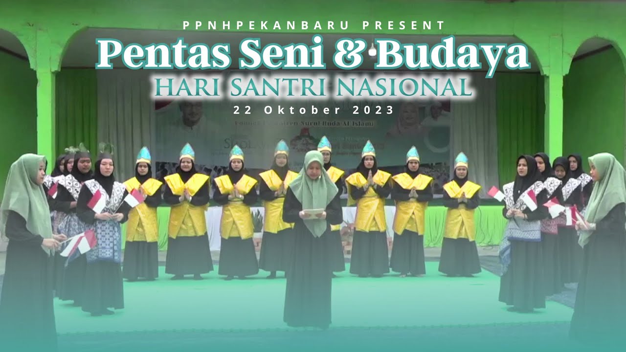 PENAMPILAN SANTRI PUTRI | Pentas Seni & Budaya Hari Santri 2023