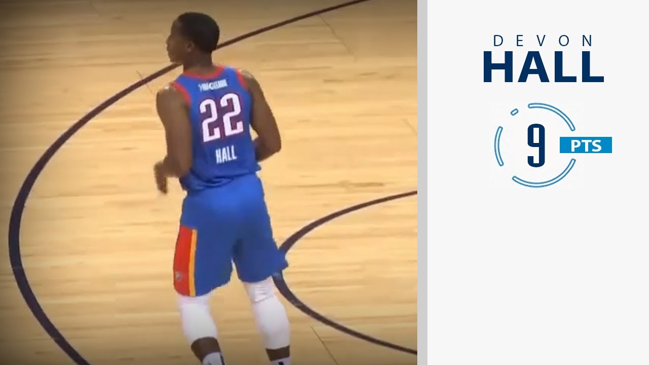 2-Way Devon Hall's Full Highlights: 9 PTS, 3 Threes | G-League - 11.22.19