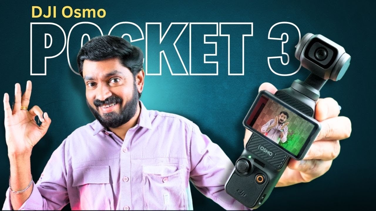 ഒരു രക്ഷയുമില്ല || DJI Osmo Poket 3 Malayalam Review
