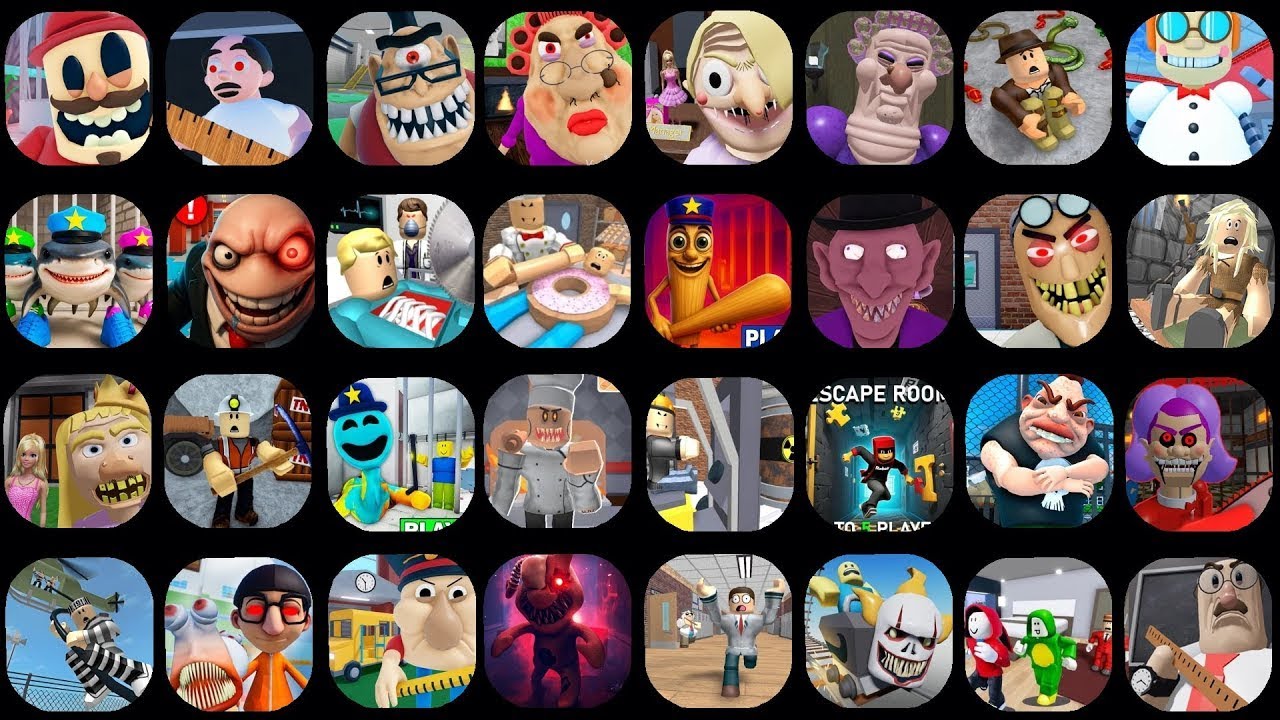ROBLOX HARD MODE: ESCAPE MISS ANI-TRON’S DETENTION,GRUMPY GRAN,ESCAPE THE CARNIVAL OF TERROR./'']