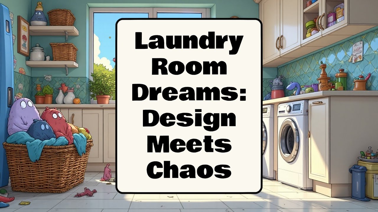Laundry Room Dreams: Design Meets Chaos