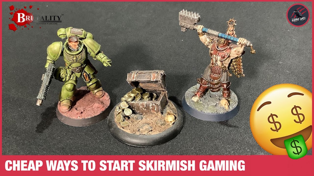 CHEAP WARGAMING! 10 Money Saving Tips YOU Can Use To Start Playing Skirmish Games