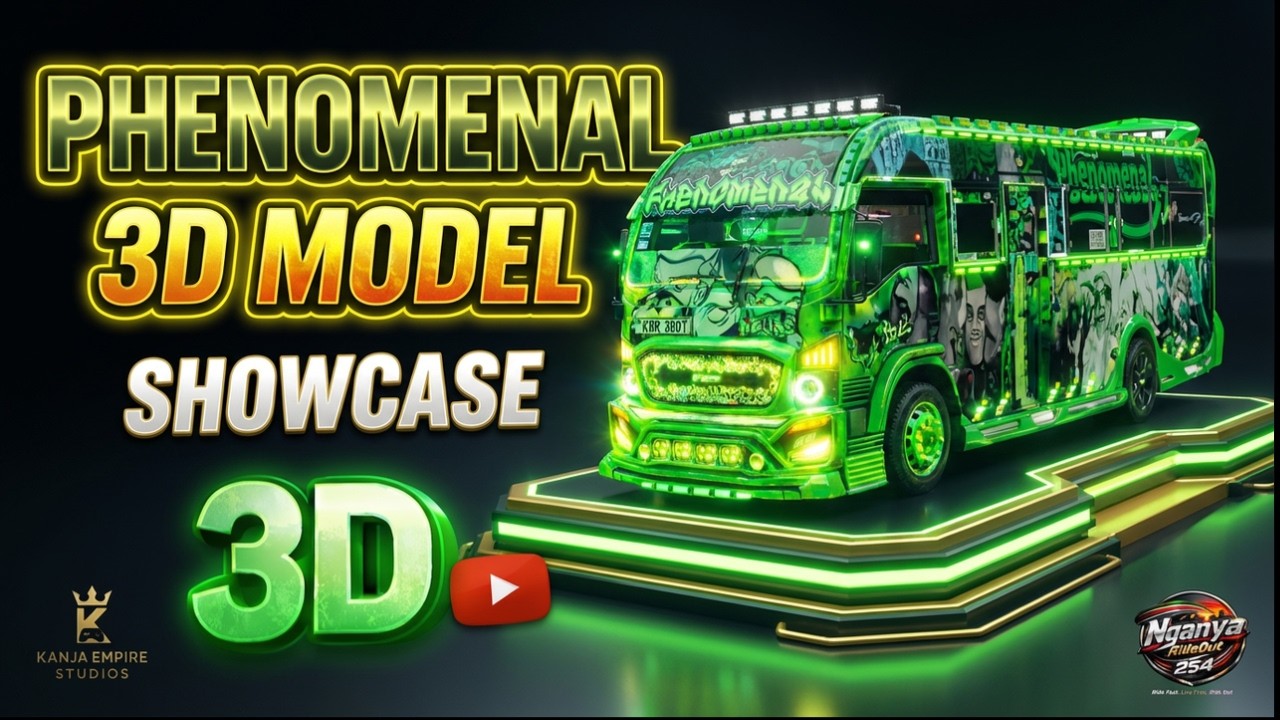 Phenomenal Matatu Nganya 3d showcase youve ever seen!?