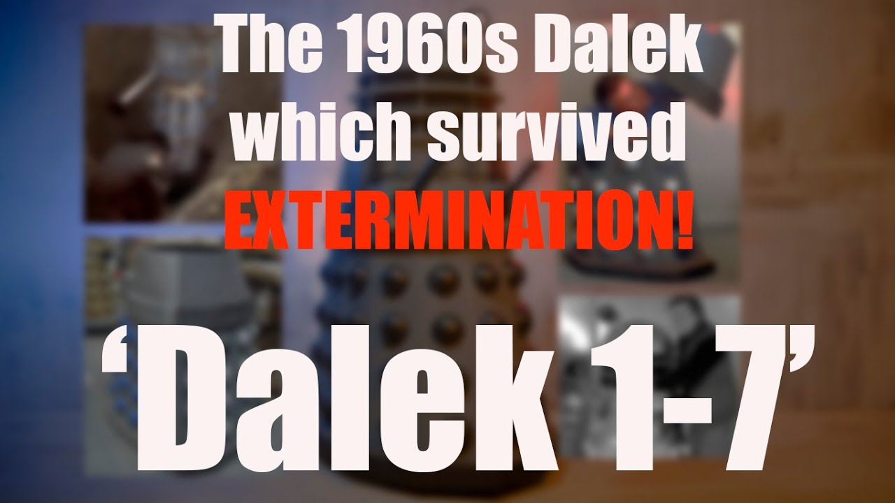 Inside an original BBC 1960s Dalek