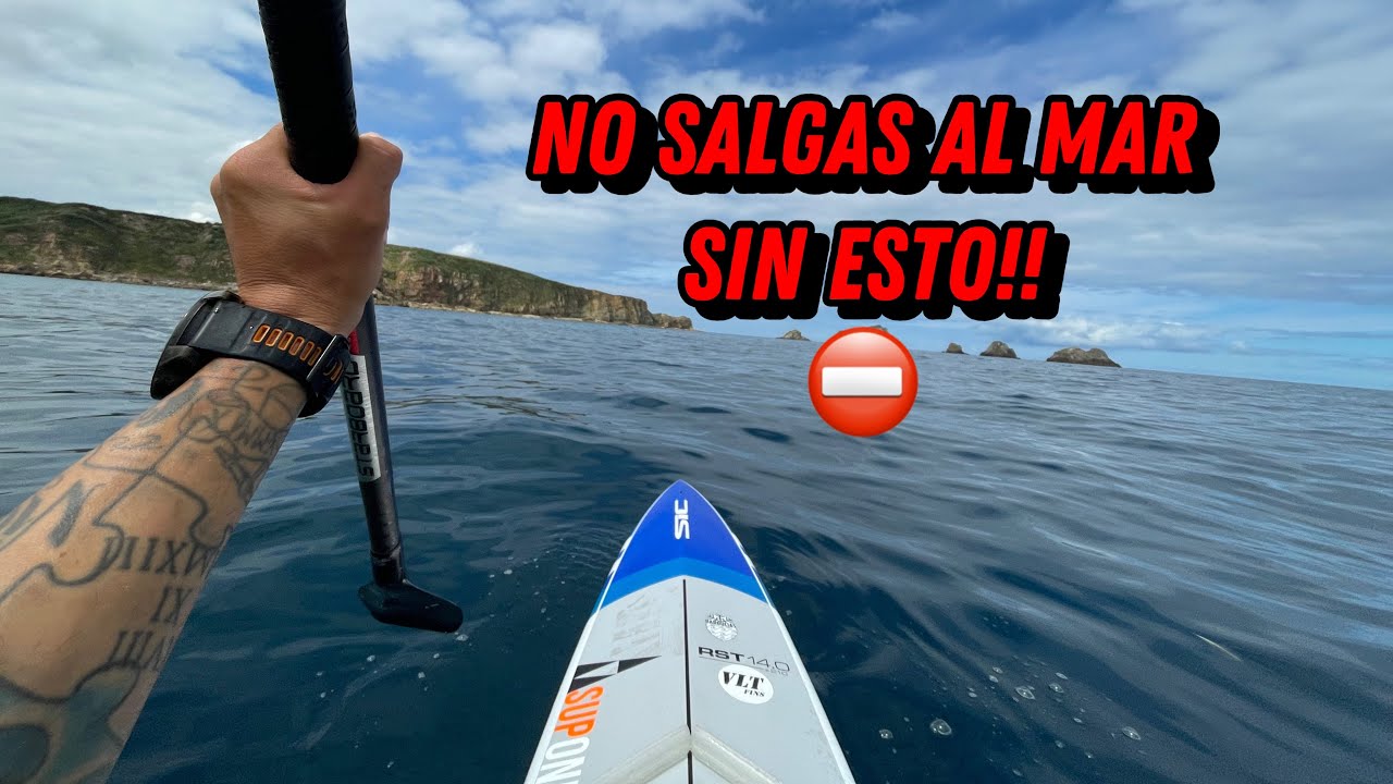 6 cosas que llevar en paddlesurf en mar abierto 