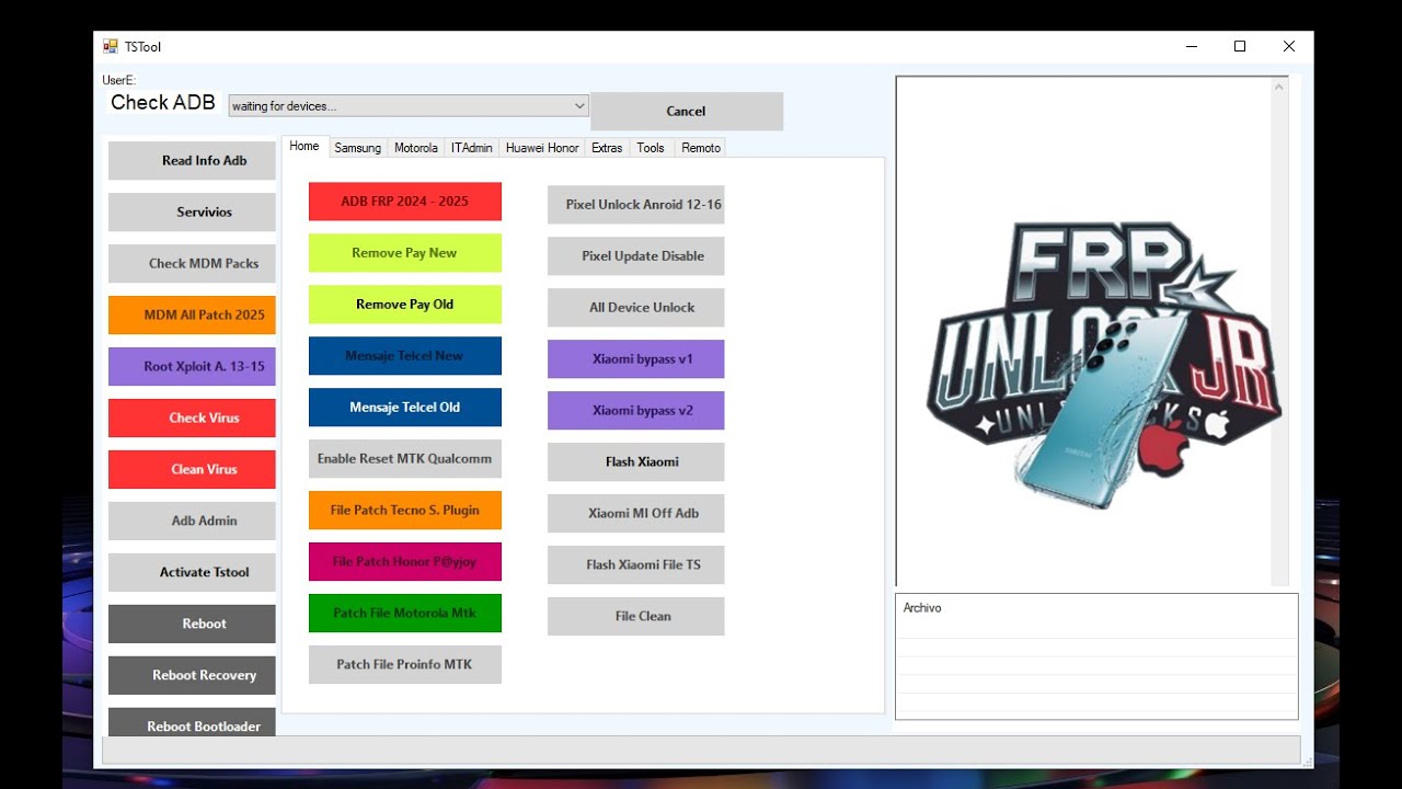 🚨 TSTool V1.10  Unlock MDM y Kg Locked Samsung, Motorola, Xiaomi Fr33 🚨