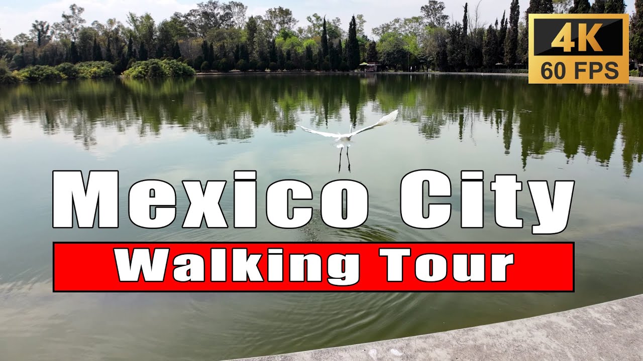 Chapultepec CDMX 🇲🇽 | Lago Mayor | Walking Tour 4K 60FPS