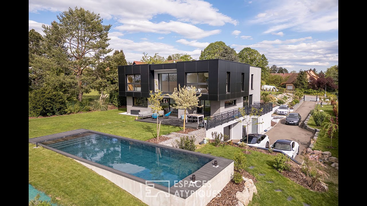 Villa contemporaine d&rsquo;exception avec piscine sur les hauteurs - Espaces Atypiques