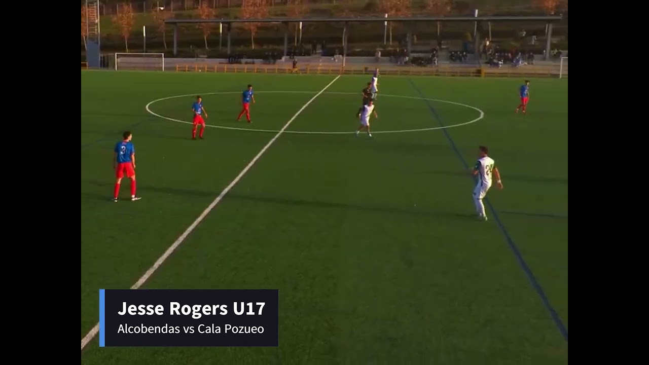 Rayo Alcobendas vs Cala Pozuelo U17 Autonomica highlights Jesse Rogers