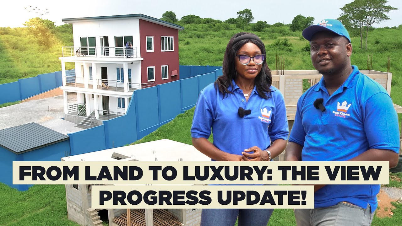 THESE CLIENTS ARE BUILDING STUNNING STOREY BUILDINGS WITH THE VIEW OF ACCRA!