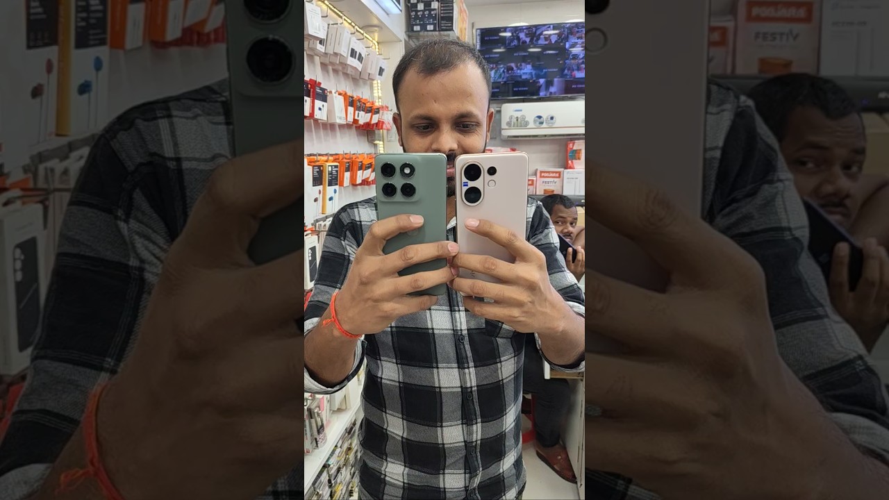 Vivo V60 vs moto Edge 60 pro camera quality #vivo #vivov60 #moto #edge60pro al#techbech #shorts