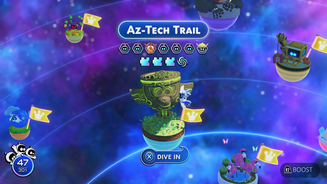 Astro Bot  Az Tech Trail 100% Walkthrough All Bots, Puzzle Pieces, Secret Level. ✅