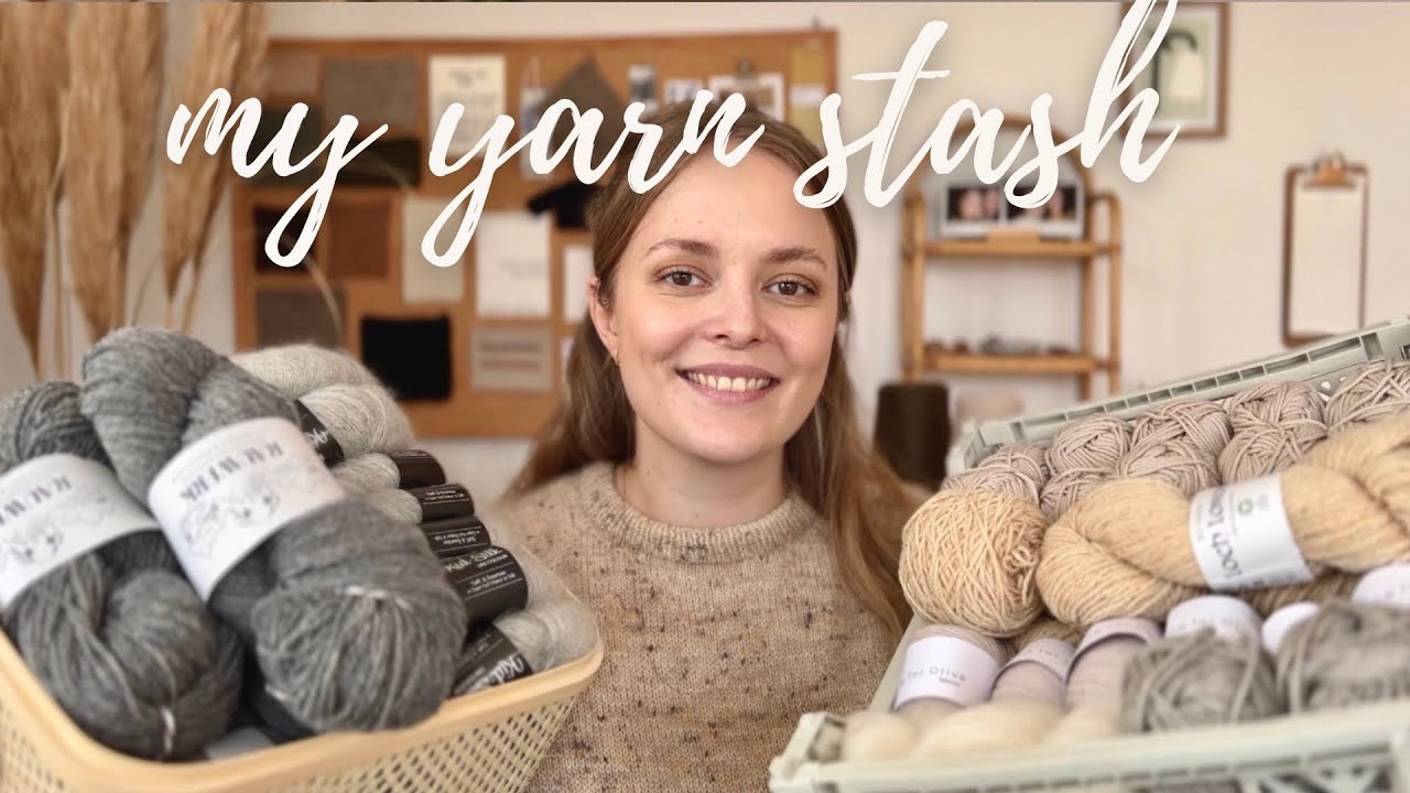 how I organize my yarn stash & wash and block my knits &bull; marlene&rsquo;s knitting podcast, episode 10