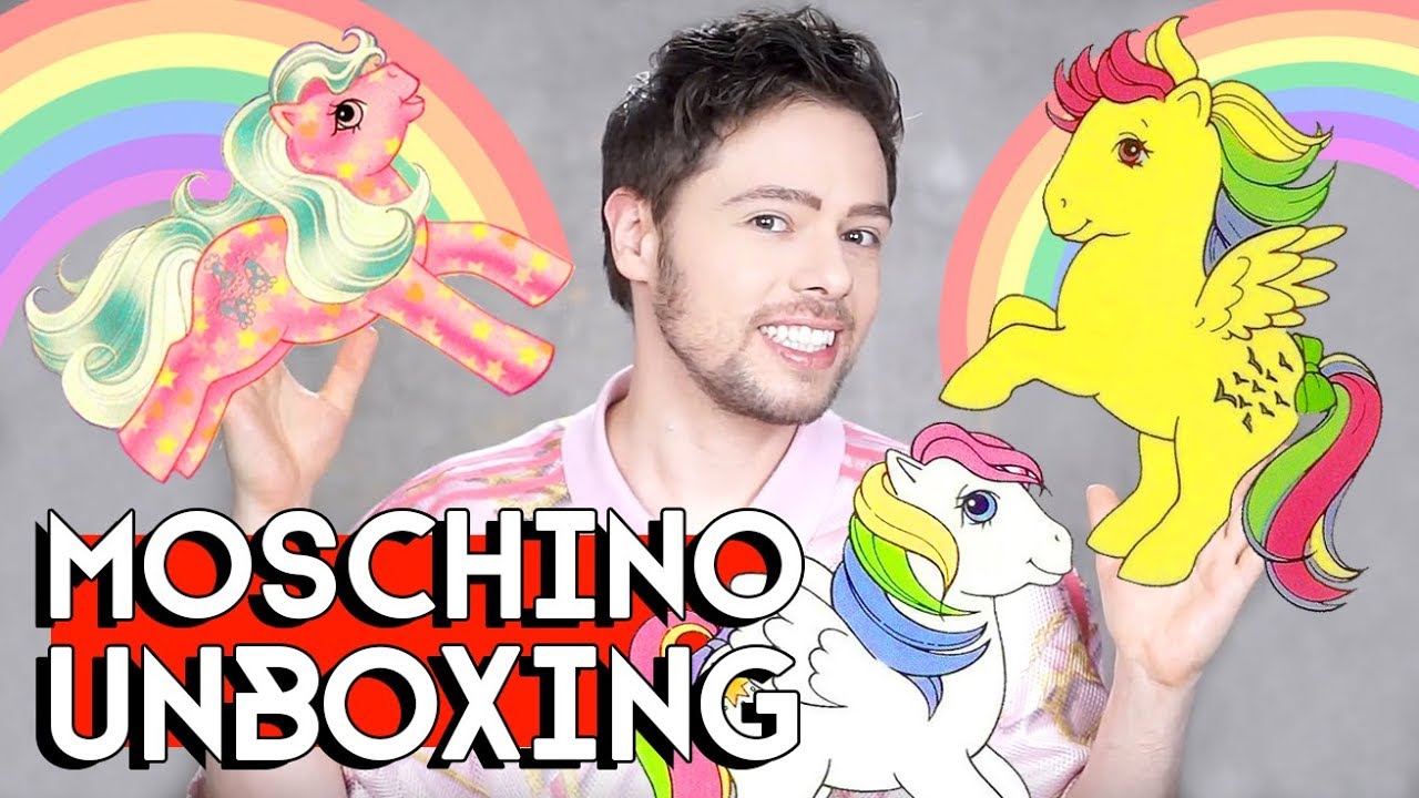 MOSCHINO MY LITTLE PONY UNBOXING - 80s NOSTALGIA