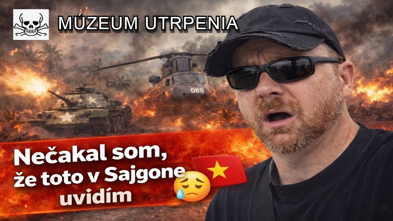 ⚠️ Najbrutálnejšie miesto v SAJGONE? 😨 Hrôza vojny vo Vietname v jednom múzeu 🇻🇳