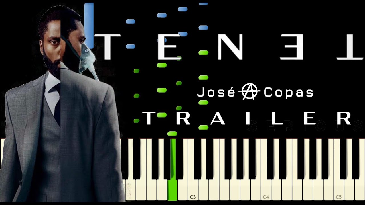 T E N E T - Trailer (Piano Tutorial + Sheet Music)