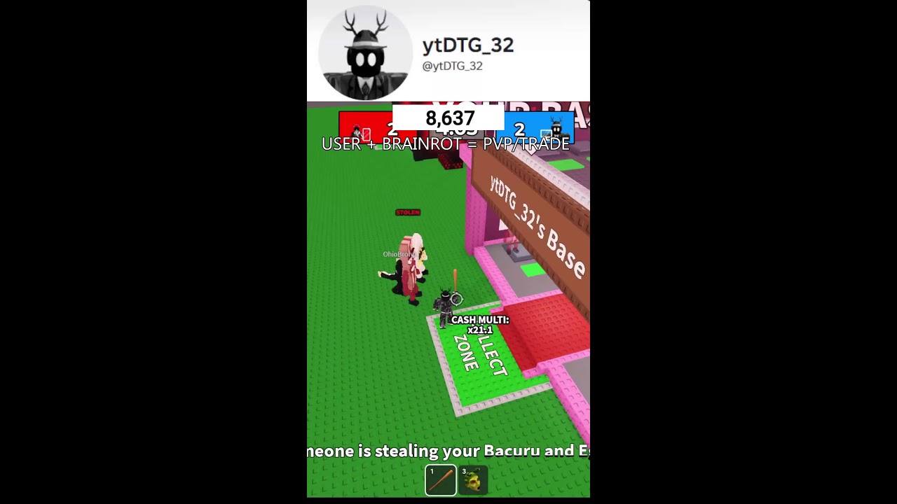 🔴Trading/PVP LIVE in Steal A Braintot! + Giveaway