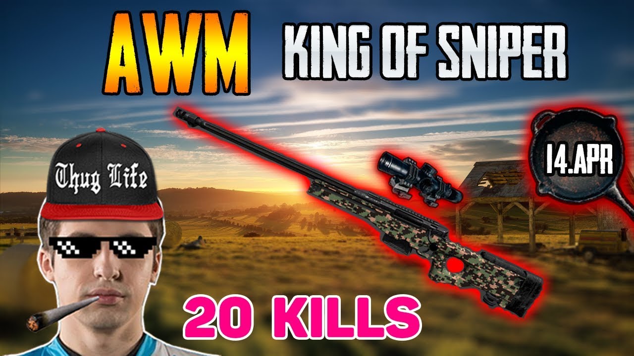 AWM King of Sniper - Shroud solo FPP [14-Apr] - PUBG HIGHLIGHTS TOP 1 #90