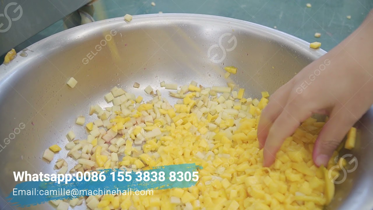 Mango Cube Cutting Machine For Pickle