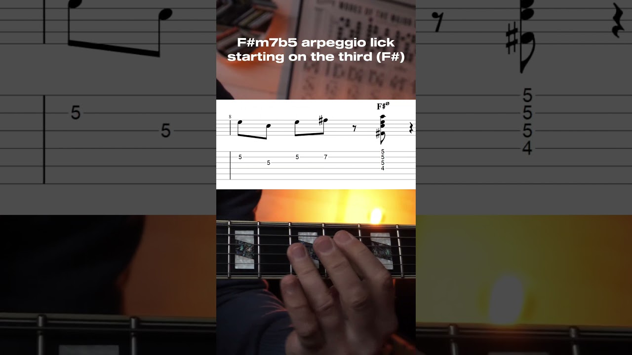Dominant Scale Chord Tone Arpeggios Licks For Guitar 