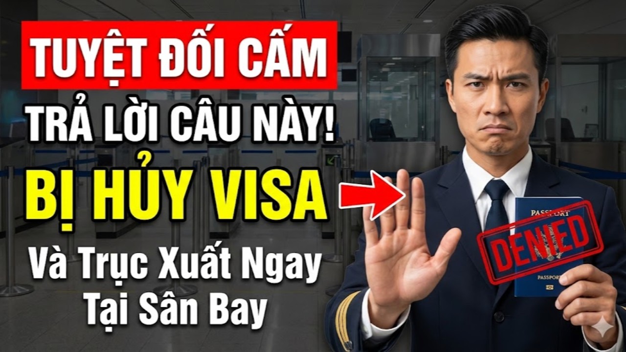 Tuyệt Đối Cẩn Thận! Hải Quan Hỏi Câu Này Mà Trả Lời Sai Là Bị 