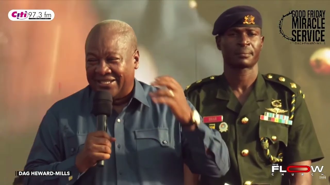 “Ghana Will Rise Again” - Mahama’s POWERFUL ‘Sermon’ at Good Friday Service