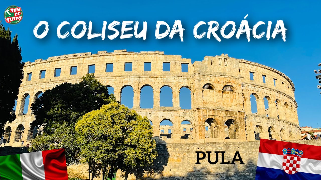 PULA uma cidade da CROÁCIA 🇭🇷que mais parece da ITÁLIA!🇮🇹