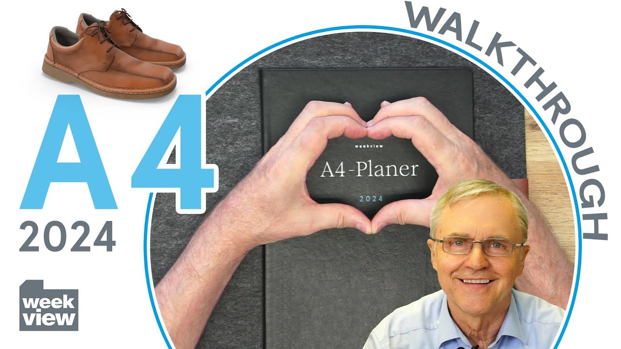 📖Business Planung leicht gemacht: weekview Business Planner A4 im Detail!