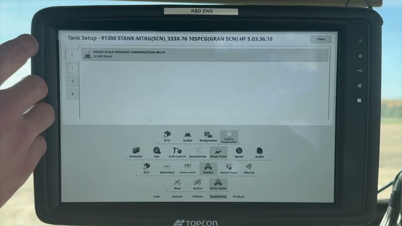 Weigh Scales - Pressure Compensation