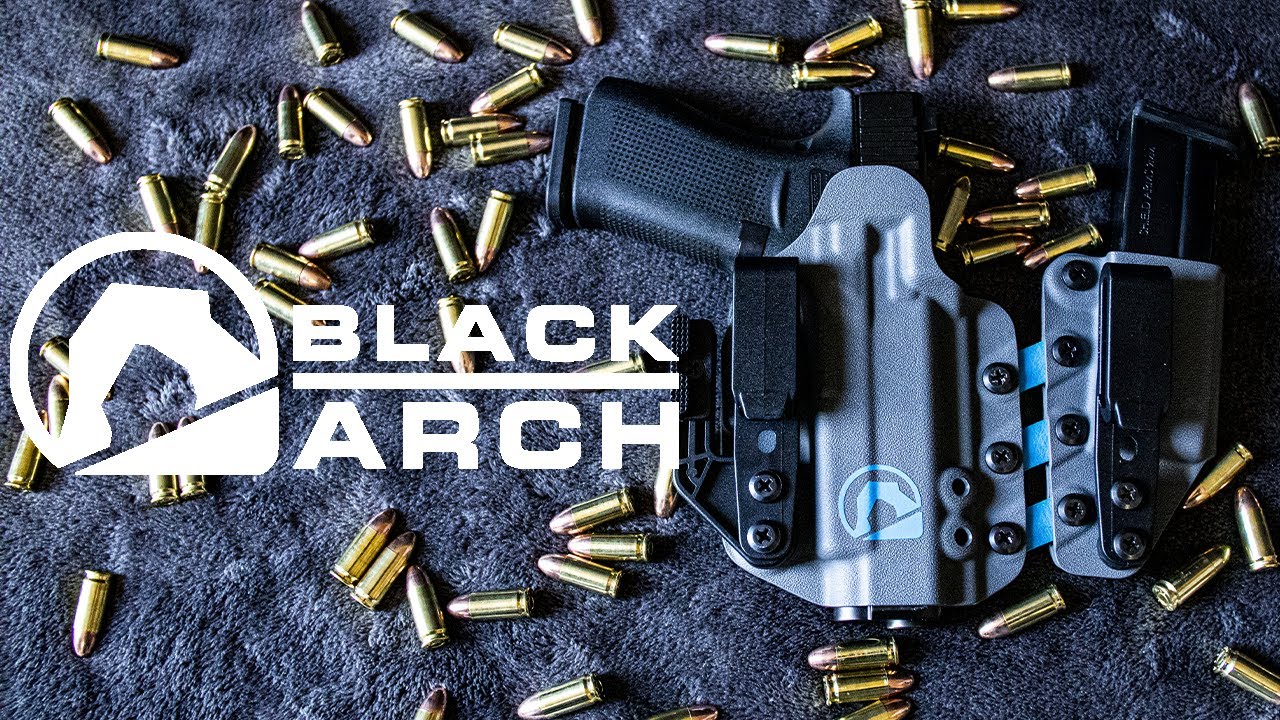 Black Arch Holsters Entrada Appendix Holster! | Great In The Waistband Appendix Holster!