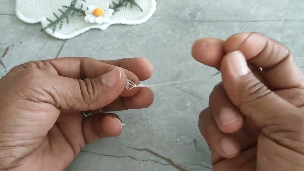 Sunum peçeteleri çok şık papatya yapımı