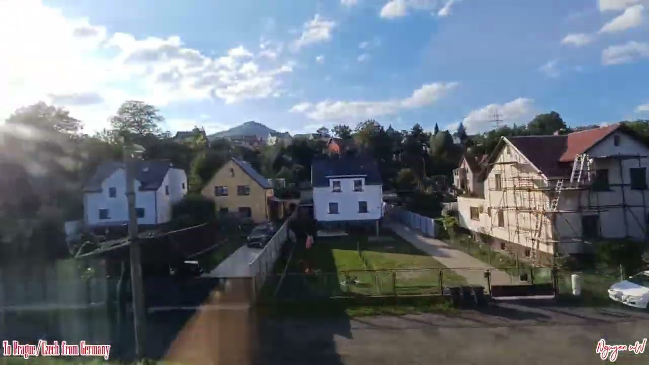 To Prague / Czech from Germany by Train