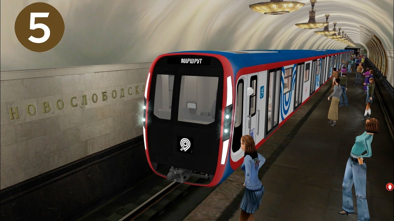 Малая Кольцевая линия (5) ММ в Trainz 12 (наконец-то на 