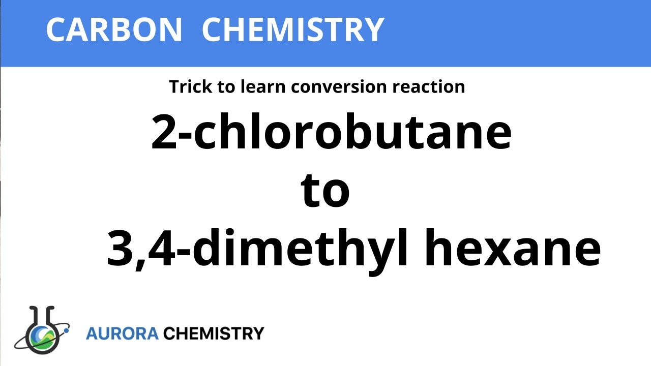 Способ превращения 2-хлорбутана в 3,4-диметилгексан