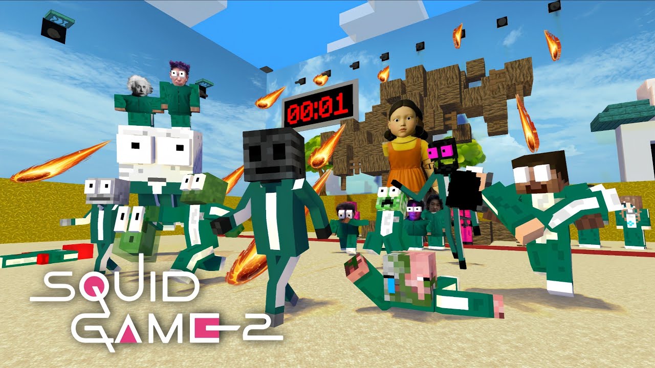 SQUID GAME 2 GREEN LIGHT RED LIGHT CHALLENGE | Mizzi Animation