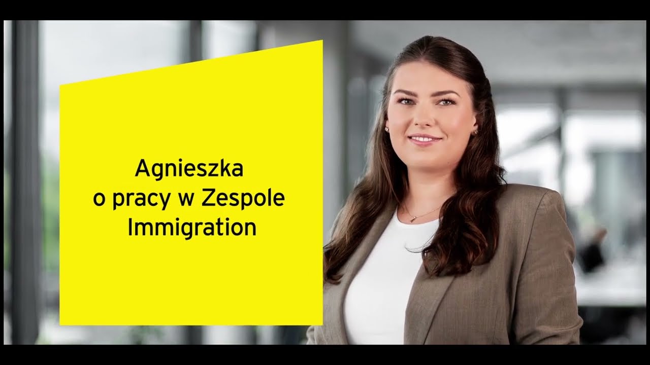 Agnieszka o pracy w zespole Immigration