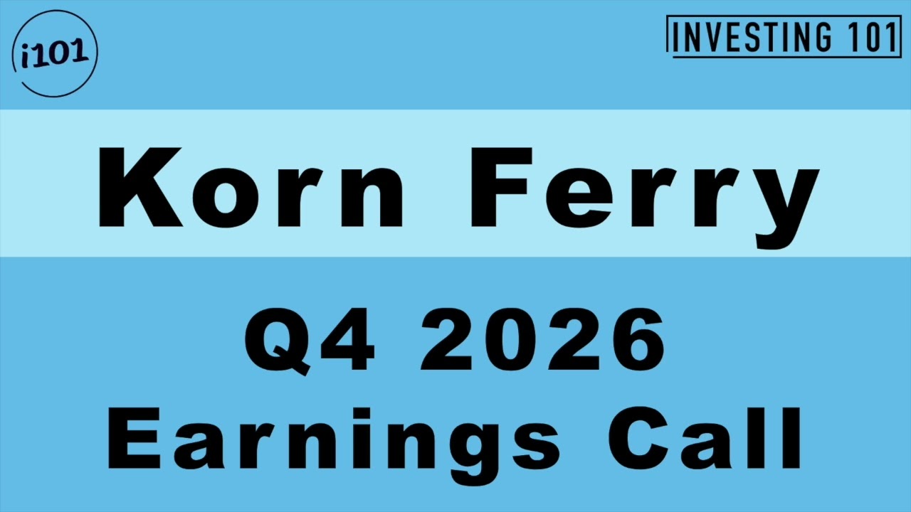 Korn Ferry Q4 2026 Earnings Call | Digital Transformation Consulting Mix Shields Interim Margins