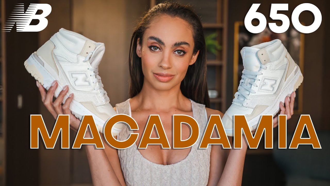 A GREAT SUMMER HIGH-TOP! NEW BALANCE 650 BEIGE MACADAMIA On Foot Review and How to Style (Outfits)