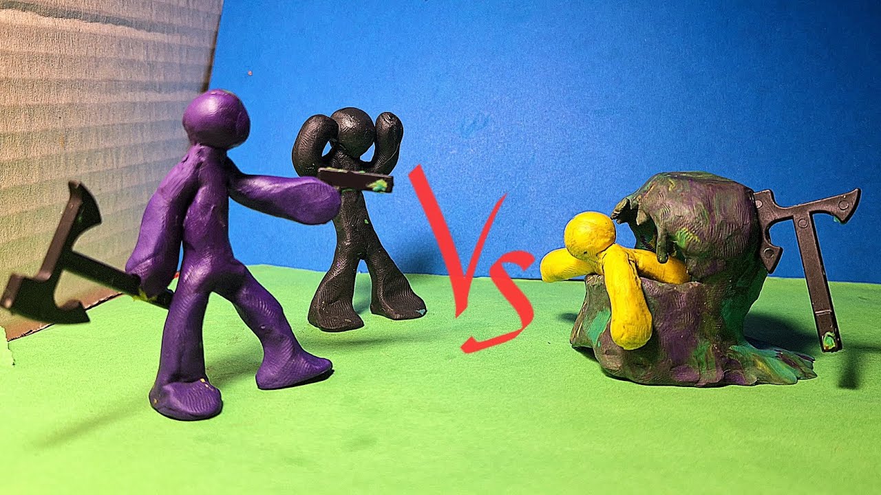 Man vs Slug: Claymation (Stopmotion)