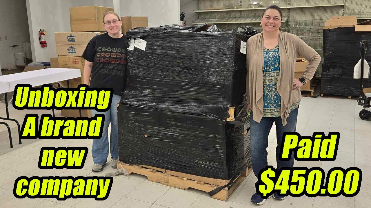 Pallet unboxing & Sample Buy From a Brand new Company! Will it be Good Stuff?