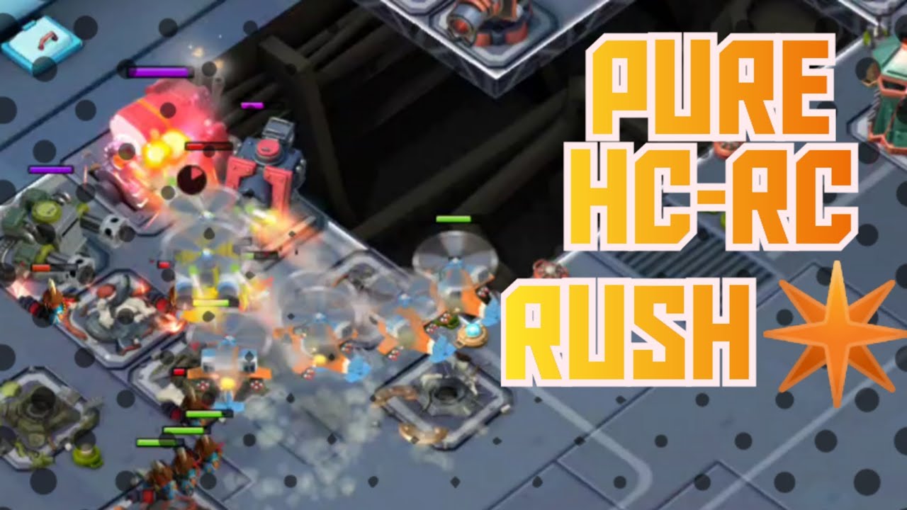 Rank Before Diamond 💎|20 rushing through Hc-Rc|Boom beach season 85 